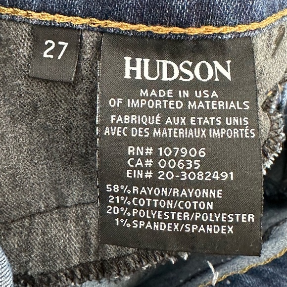 Hudson - Krista Super Skinny Jeans in Verve - 27 - Picture 10 of 11
